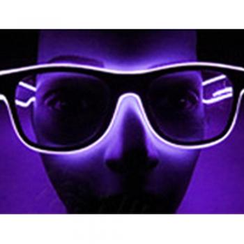 Blinkende LED Partybrille
