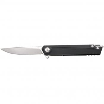 Coltello Third Thunder, Manico in G10 Nero, Lama D2 9,5 cm