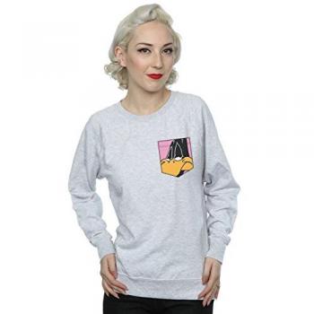 Looney Tunes Daffy Duck Face Sweatshirt