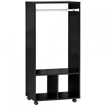 HOMCOM Open Wardrobe Clothes Rail