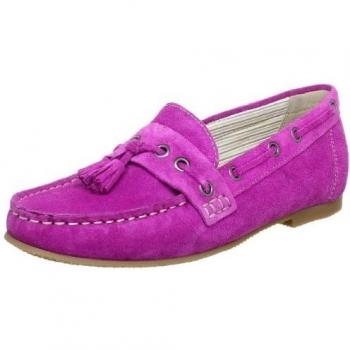 Caprice Da.-Slipper 9-9-24257-20 - Mocasines de cuero para mujer, Azul