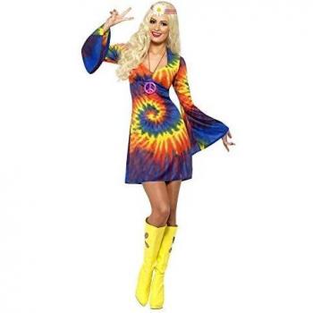 Vestido Hippie Retro de los 60 - Talla L