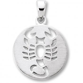 ONE ELEMENT Skorpion‑Anhänger Kette in 925 Silber – verstellbare Damenhalskette