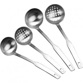 Thickened Stainless Steel Strainer Spoon
