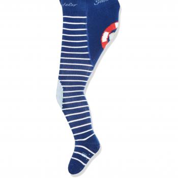 Elefant Erwin Sterntaler Baby-Krabbelhose Marineblau, ABS-Sohle, 5-6 Monate, 74