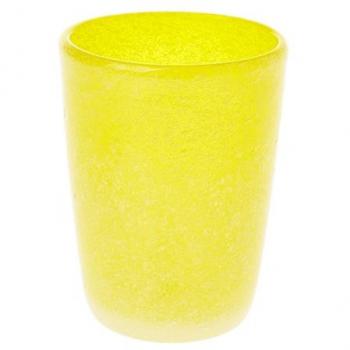 Memento Bicchiere Giallo Trasparente