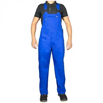 Uvex Herren-Latzhose 126, Kornblau, Größe 064