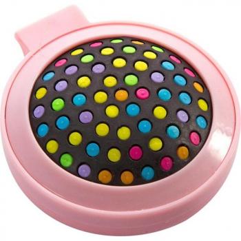 Airbag Massage Round Travel Hair Brush With Mirror