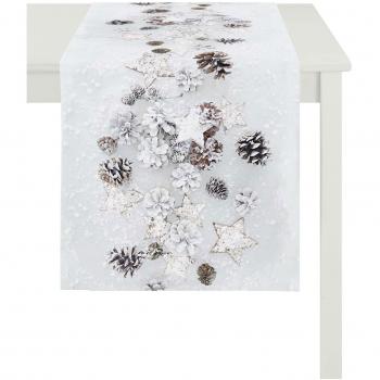 APELT Tischläufer 4692 WINTERWELT Weihnachtsdeko 1 St. Digitaldruck