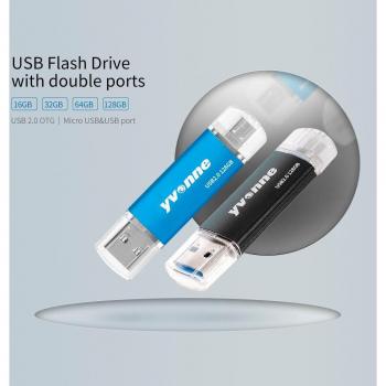 Yvonne YT601-2 Multifunktionale USB-Stick 128GB