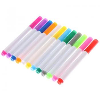 Stylos à craie liquide pour enfants, 12 couleurs, tableau noir