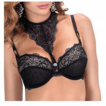 Róza “Soft‑Bra” Bügel-BH Schwarz – 75 B, 1‑Stück