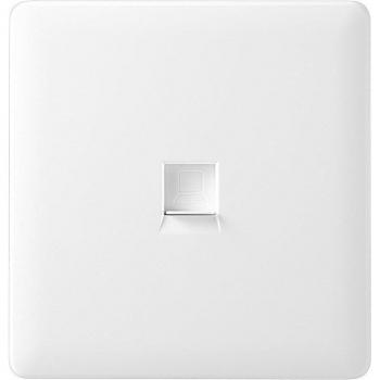 Panel de Conexión RJ45 86 Cat6 en Blanco/Negro/Dorado