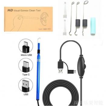 3 in 1 Visual Ear Spoon Earpick