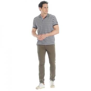 Chino Kaki Slim Jas Vert