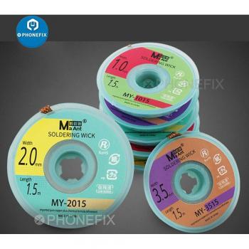 Wash-Free Low Residue Solder Wick