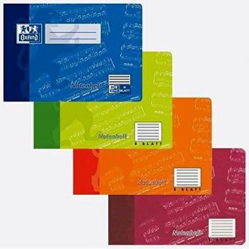 Bloc Notes Musica Oxford A5 Rigato