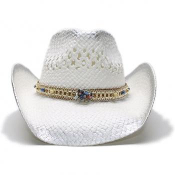 Sombrero de Paja Ancha Hueca Playa y Vaquera
