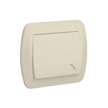 Interruttore Pulsante Kontakt AW6/26 Argento