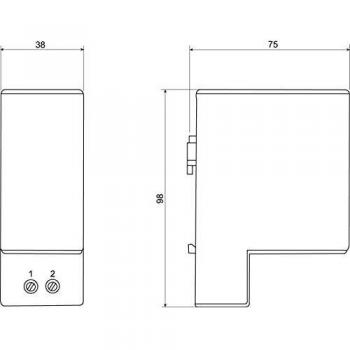 ClimaSys PTC 10W Schneider Electric, Resistenza Isolata per Armadio Rack