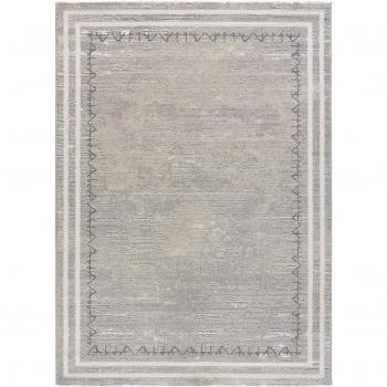Alfombra polipropileno hannibal laguna identity jaspeada plata 160x230cm