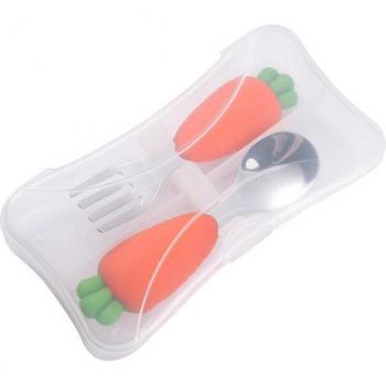 BPA-Free Baby Feeding Plate with Suction and Straw