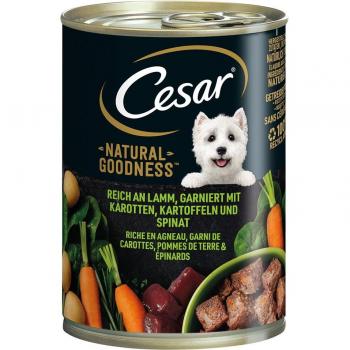 Cesar Natural Goodness Reich an Lamm mit Karotten, Kartoffeln & Spinat
