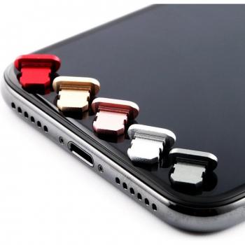 IPhone Charging Jack Dust Cover for Models 5s, 6, 6s, 7, 8, X, Xr, Xs, 11 Pro Max