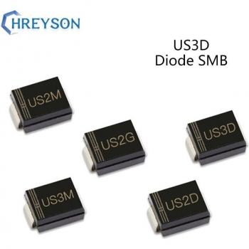 50Pcs SMD Ultra Fast Recovery Rectifier Diode 2A 100V DO-214AA