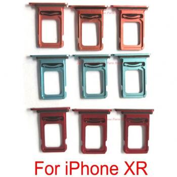 10 PCS Dual Sim Card Tray Socket Adapters for iPhone XR
