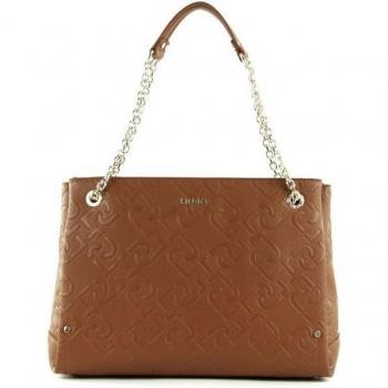 LIU JO Sac Satchel Marron Femme
