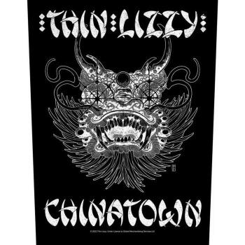 Thin Lizzy Chinatown Patch One Size zwart/wit