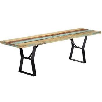 Panca 160 cm in Legno Rigenereato