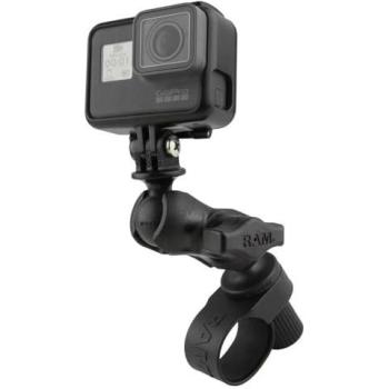 Ram Mounts Supporto per Fotocamera Tough‑Strap™ Double Ball Universal Nero