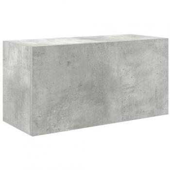 VidaXL Bathroom Wall Cabinet Concrete Grey 60x25x30 cm Engineered Wood