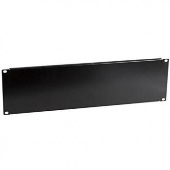 Kab24® Frontplatte für 19 Zoll Rack schwarz