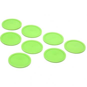 8Pcs Red Mini Air Hockey Pucks - 64mm