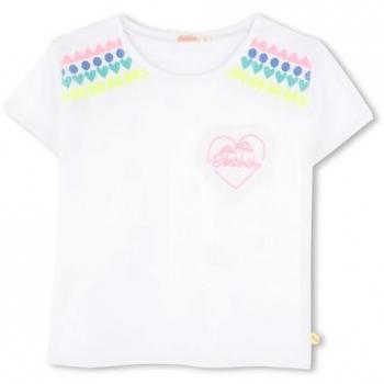 Tee Polo Billieblush U20931 in bianco per 3 anni