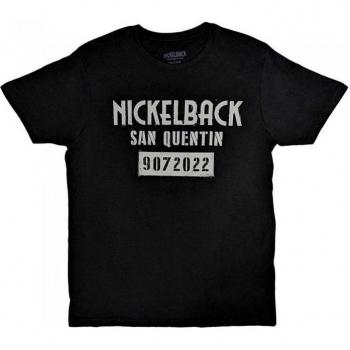 T-Shirt Unisexe Nickelback San Quentin Noir – Taille XXL