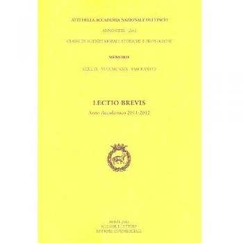 Lectio brevis (anno accademico 2012)