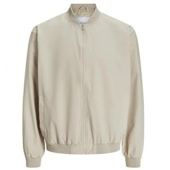 Charge Bomber Jacket by Jack & Jones in Moonbeam S