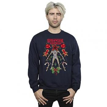 Felpa Uomo Stranger Things Demogorgon Natale