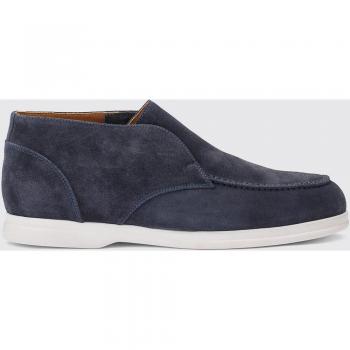 Blue DOUCAL'S Men’s Chukka Boot – Size 43