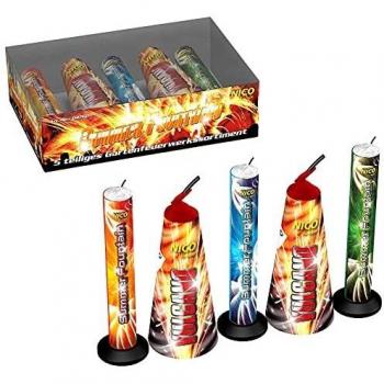Garten-Glitzerglanz: Nico 10‑Stück Feuerfontäne-Sammlung