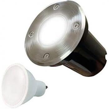 Set di 5 Faretti da Incasso GU10 6W Luce Calda 3000K Regolabili