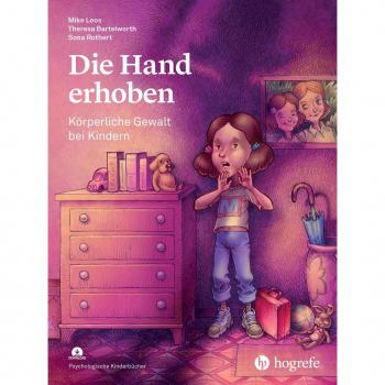 Die Hand erhoben