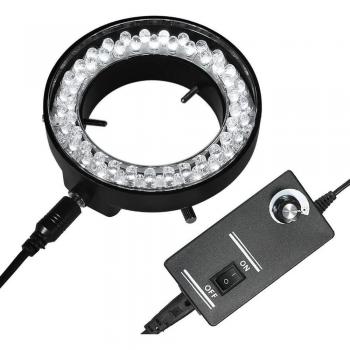 56 LED Ring Light Illuminator for Microscope