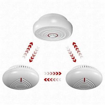 ANKA Wireless Interlinked Smoke Alarm and Heat Alarm (2*AJ-762SI4 and AJ-718) with 10-Year Battery, Scotland Law Compliant, Conforms to EN 14604 Standard and BS 5446 Standard