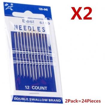 Leather Craft Hand Sewing Needles - 2 Pack