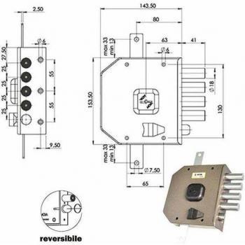Sicurezza Tripla G414 Moia